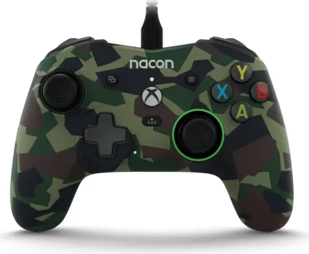 NACON Pro Compact trådbunden handkontroll Camo Green /Xbox Series X