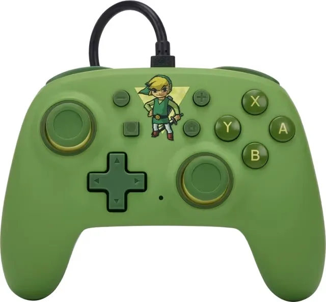 PowerA Nano trådbunden handkontroll, Toon Link, Switch