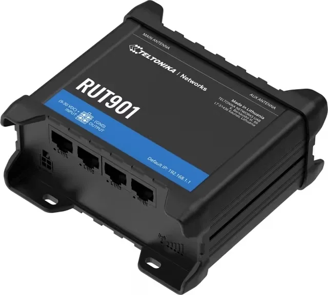 Teltonika RUT901 3G/4G/LTE-modem och WiFi-router