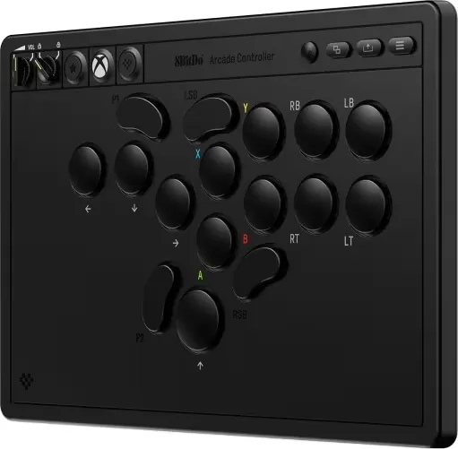 8Bitdo Arcade-kontroll Xbox/PC – Svart