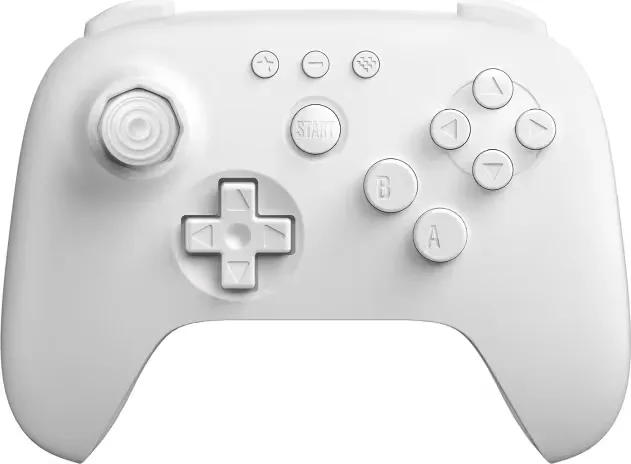 8Bitdo 64 Bluetooth-kontroller vit