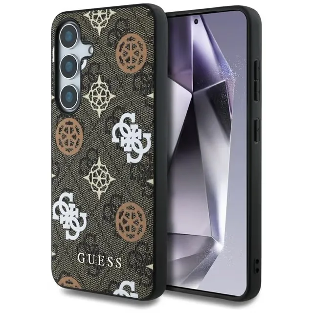 Guess Mobilskal till Galaxy S25 MagSafe 4G Printed Colored Peony