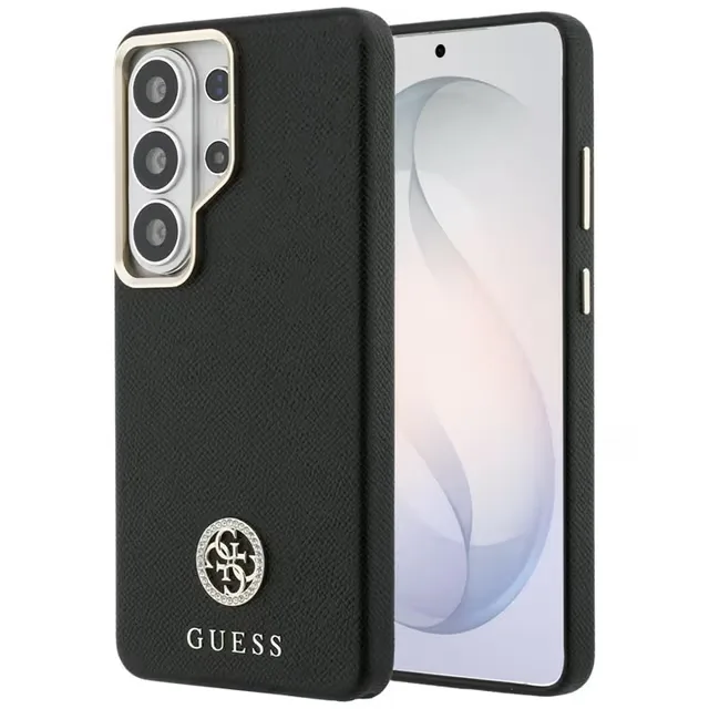 Guess Mobilskal För Galaxy S26 Ultra MagSafe Rhinestone Round Logo