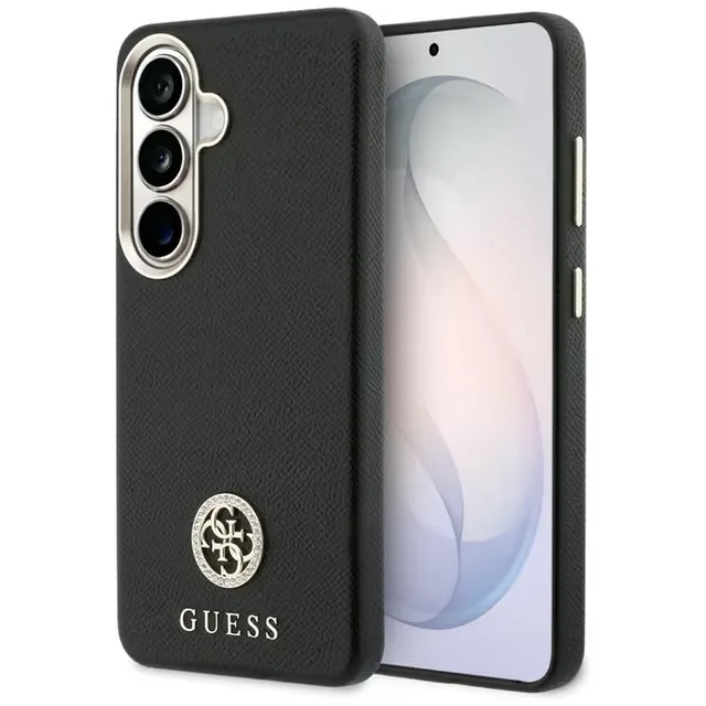 Guess Mobilskal För Galaxy S26 MagSafe Rhinestone Round Logo