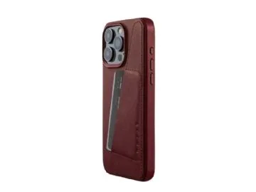 Mujjo iPhone 15 Pro Max Wallet Leather Case