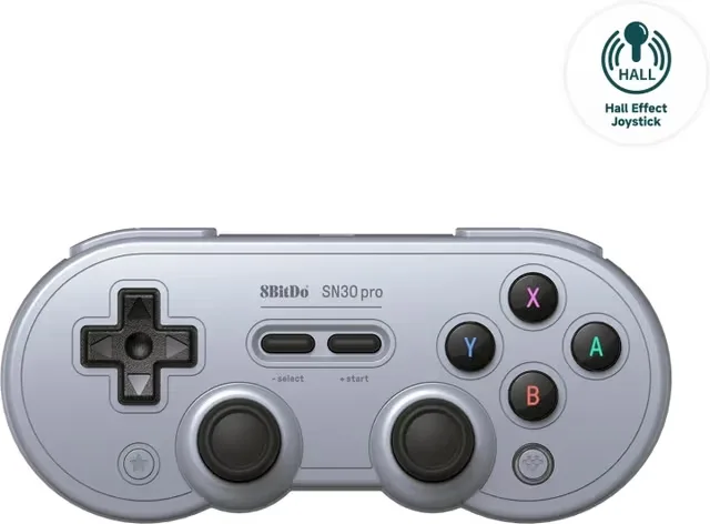 8BitDo SN30 Pro Gamepad HallEd/Gray