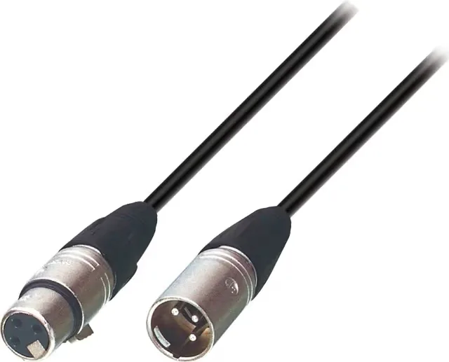 Tasker Högtalarkabel XLR 3p hane