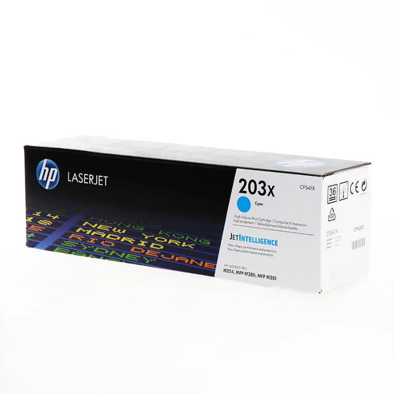 HP 203X Cyan, 2500 sidor
