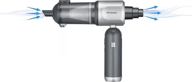 Severin: Handdammsugare S-Power DuoBoost HV 7135