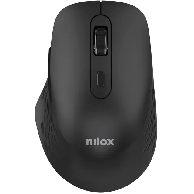 Nilox trådlös mus Dual Mode (BT + 2,4 GHz) Silent Svart