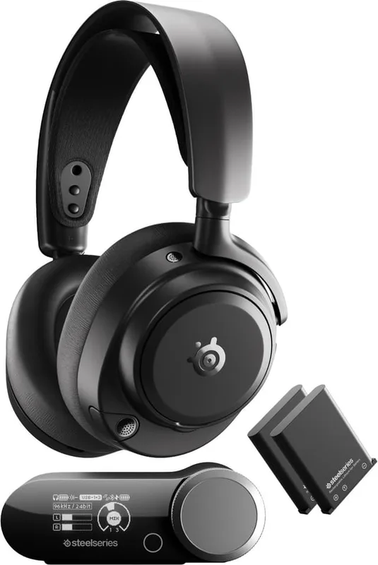 SteelSeries Arctis Nova Pro Omni trådlöst gamingheadset, svart