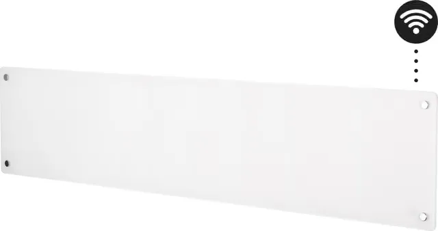 Mill Glass Smart WiFi panelvärmeelement GL1050LWIFI4 (vit)