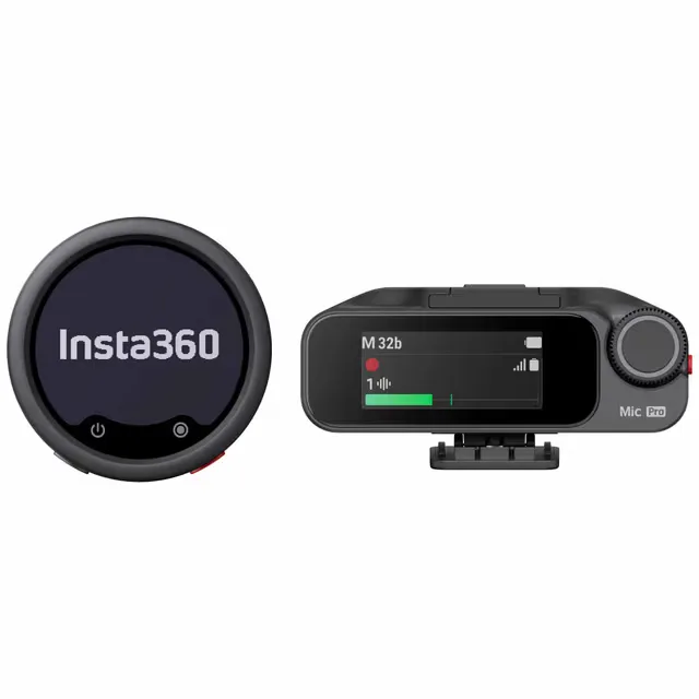 Insta360 Mic Pro (1 TX + 1 RX) trådlös mikrofon