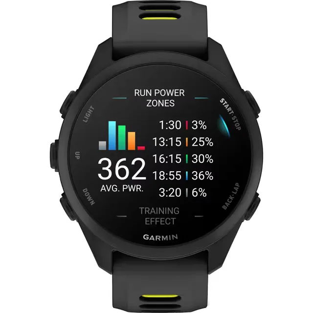 Garmin Forerunner 170 smartklocka (svart/gul)