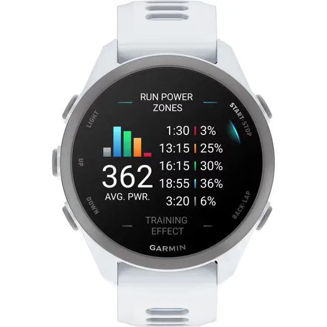 Garmin Forerunner 170 smartklocka (whitestone/molnblå)