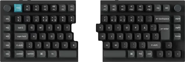 Keychron Q11 Ultra 8K Delat K POM Brunt trådlöst tangentbord