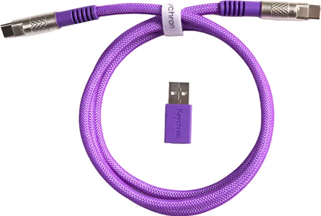 Keychron Double-sleeved Geek 8k USB-kabel (lila)