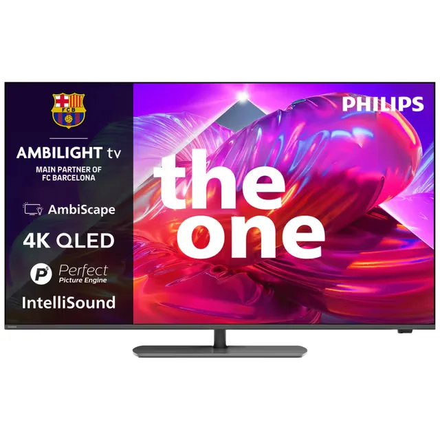 Philips 50" PQS9081 4K QLED Ambilight Smart TV (2026)
