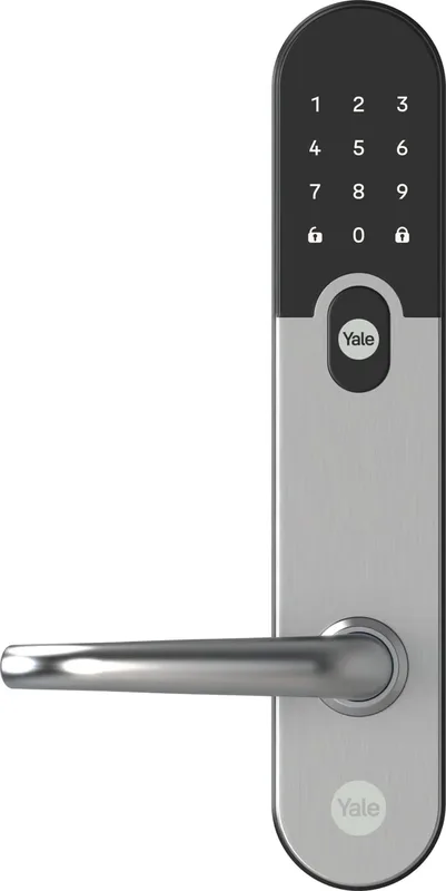 Yale Entrus brushed steel Smart Lock