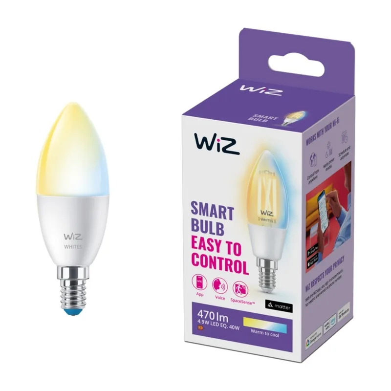 WIZ E14 C37 927-65 TW WI-FI BLE LED-LJUSKÄLLA