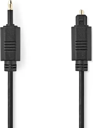 Nedis optisk ljudkabel TosLink till Mini-Toslink, 1 m