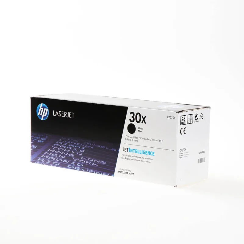 HP 30X Svart, 3500 sidor