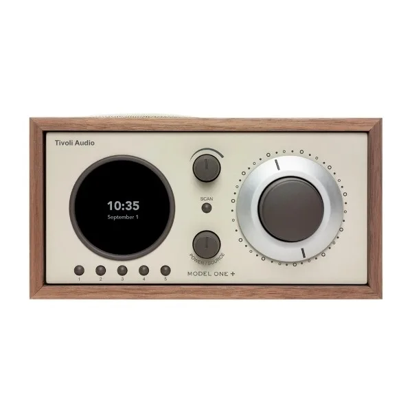 Tivoli Audio Model One+ radio valnöt/beige