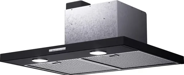 Franke - F600-12 60 cm, Vägghängd spisfläkt, Mattsvart