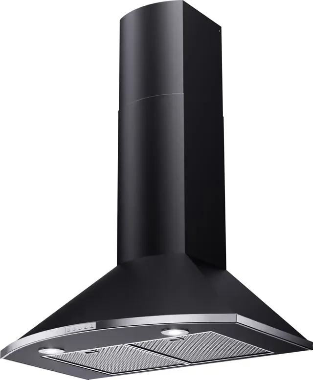 Franke - Tender 724-16 70 cm, Vägghängd alliance, Mattsvart