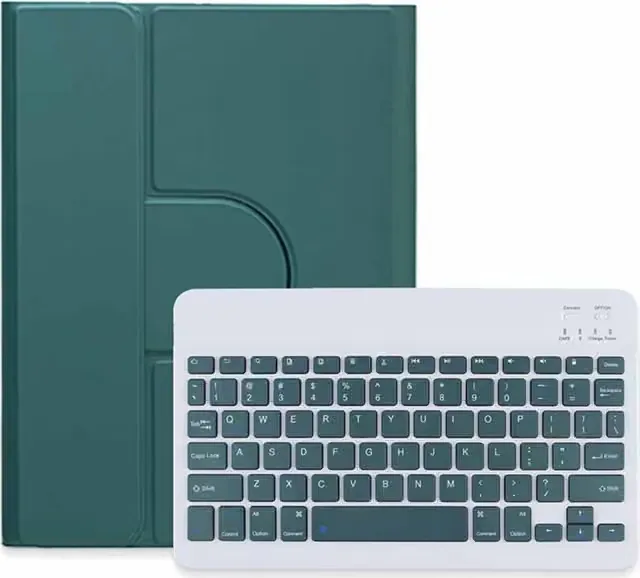 Mörkgrönt Magnetiskt Tangentbordsfodral för iPad Pro (M4) 11-tum 2024
