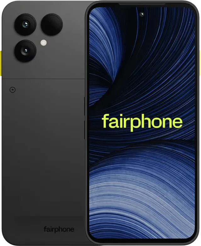 Fairphone Gen. 6+ smartphone 12/256GB (svart)