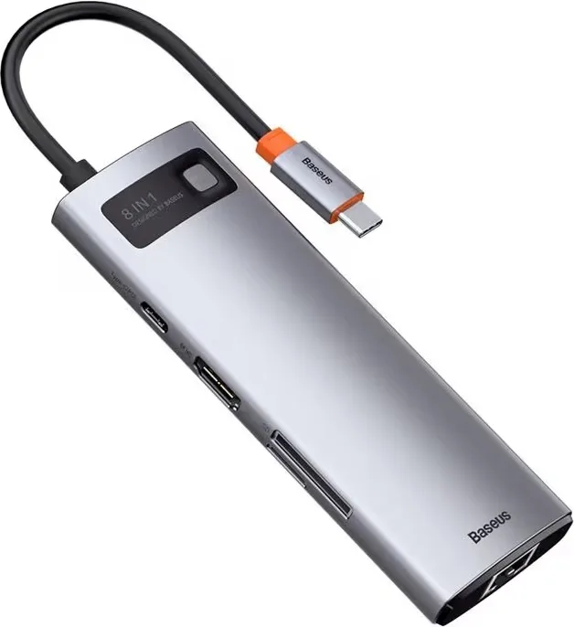 Baseus Metal 8in1 Multifunctional HUB USB-C 100 W