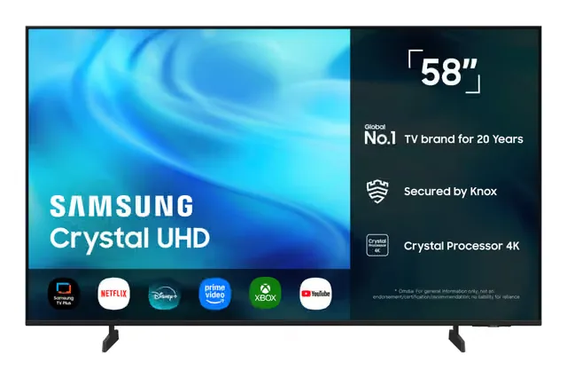 Samsung 58" U8095H Crystal UHD 4K Smart TV (2026)