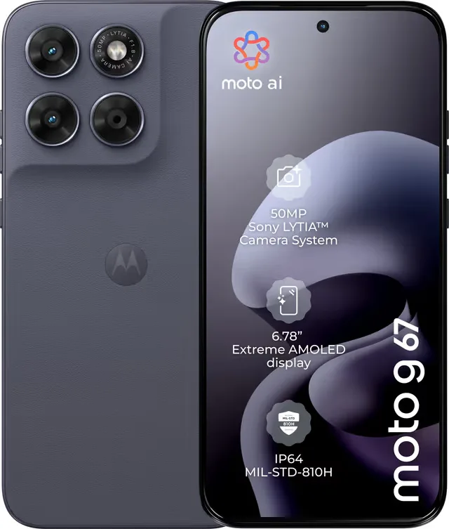 Motorola G67 smartphone 4/128 (grå)