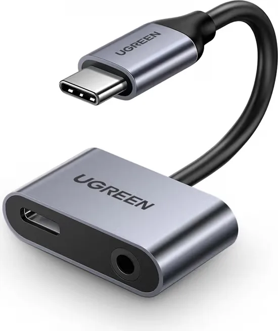 Ugreen 50596 USB-C till 3,5 mm ljudadapter