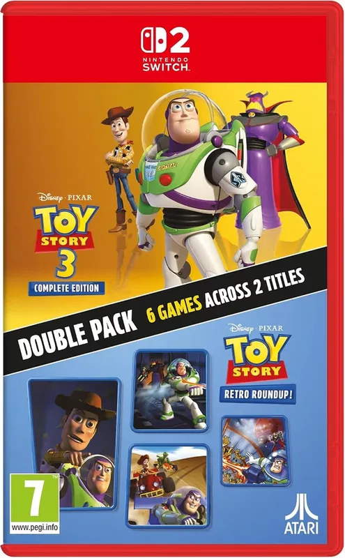 Toy Story: Retro Roundup! and Toy Story 3 Switch 2)
