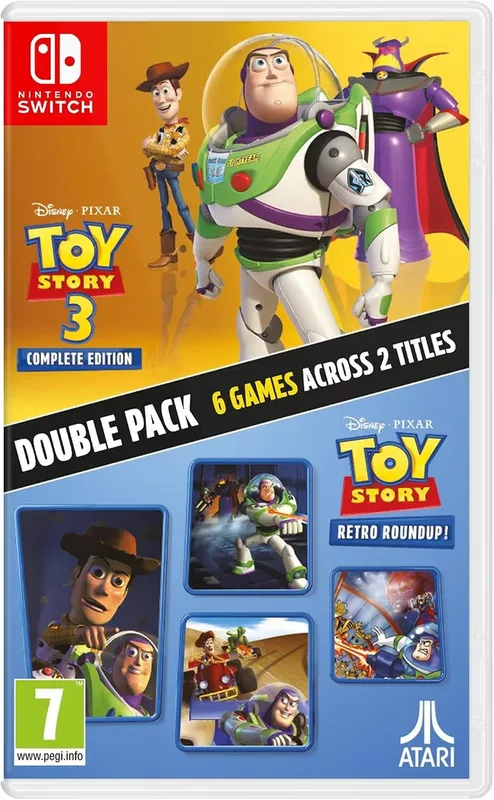 Toy Story: Retro Roundup! and Toy Story 3 (Switch)