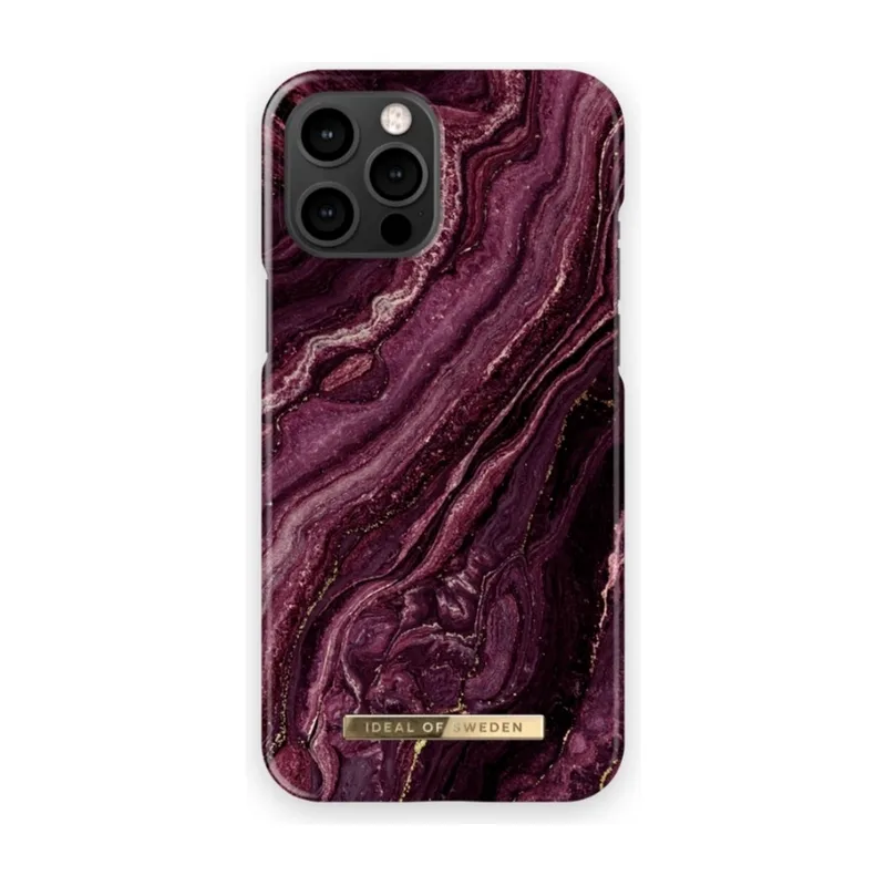 IDEAL OF SWEDEN Case iPhone 12 Pro Max skal, golden plum