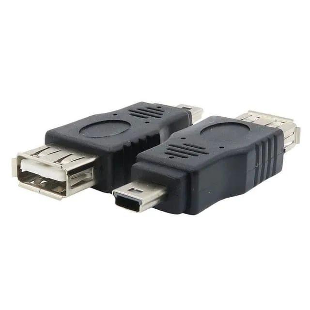 Adapter USB A Hona till USB Mini B Hane