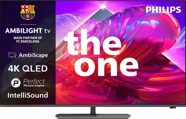 Philips 43" PQS9081 4K QLED Ambilight Smart TV (2026)