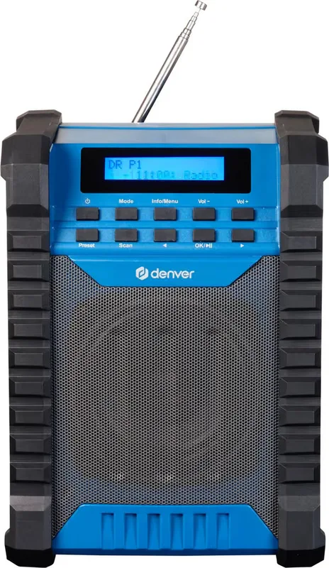 Denver WRD-60 byggplatsradio DAB