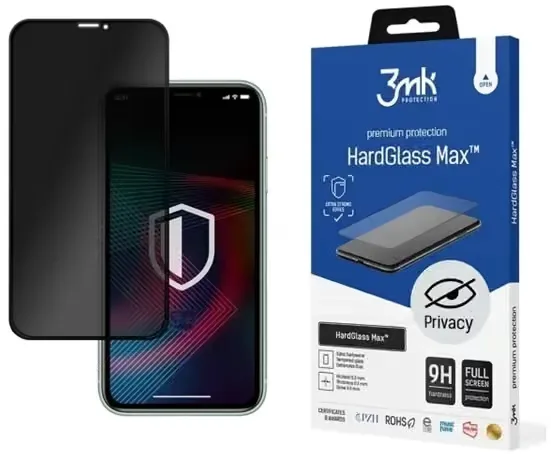 3MK HardGlass Max Privacy skärmskydd