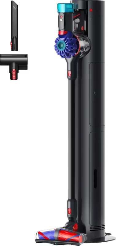 Dyson V10 Konical stavdammsugare + Auto-empty Dok