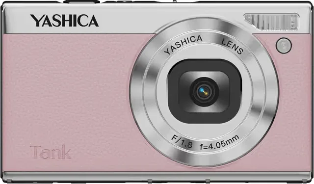 YASHICA Tank kompakt digitalkamera (rosa)