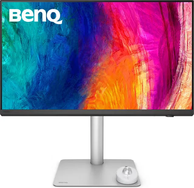 27" BenQ PD2730S, IPS 5K/5120x2880, HDR10, höjdjusterbar, pivot, HDMI/DP/2xTB4/USB-C 90W, högtalare, USB 3.2-hubb, KVM-switch