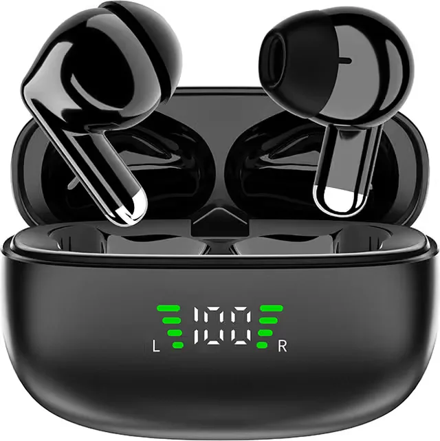 SP9X Bluetooth-hörlurar med brusreducering, svarta