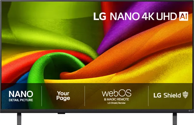 LG 43" NU850 4K NanoUHD TV (2026)