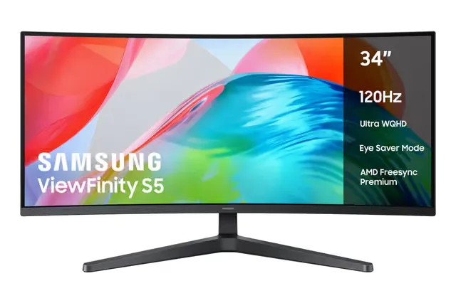 Samsung Viewfinity S5 34/UWQHD/VA/120Hz gamingskärm