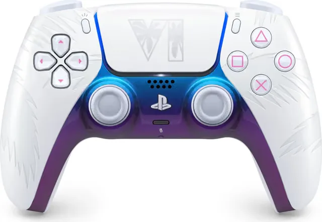 PlayStation 5 DualSense GTA VI trådlös handkontroll (vit, LE)