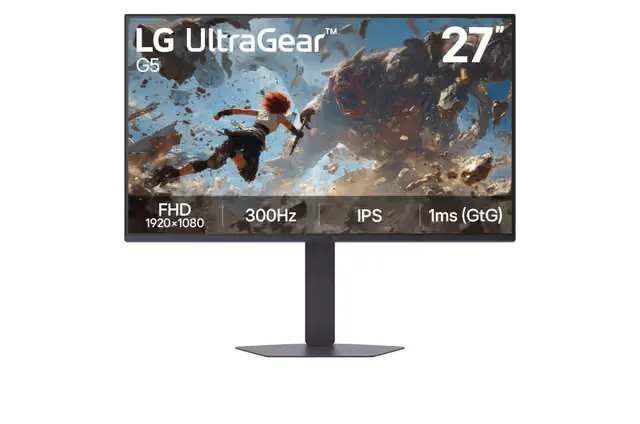LG UltraGear 27G550B 27" Full HD gamingskärm, IPS, 300 Hz
